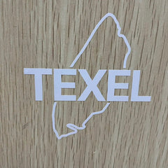 Texel Auto Sticker  8x8 cm