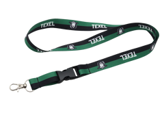 Keycord Texel Souvenir – Groen/Zwart met Schaapje los