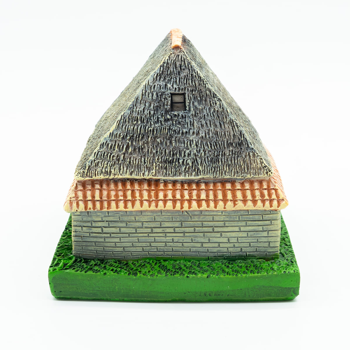 Texel schapenboet souvenir beeldje  achterkant
