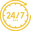 <p><strong>Binnen 24 uur reactie</strong></p>